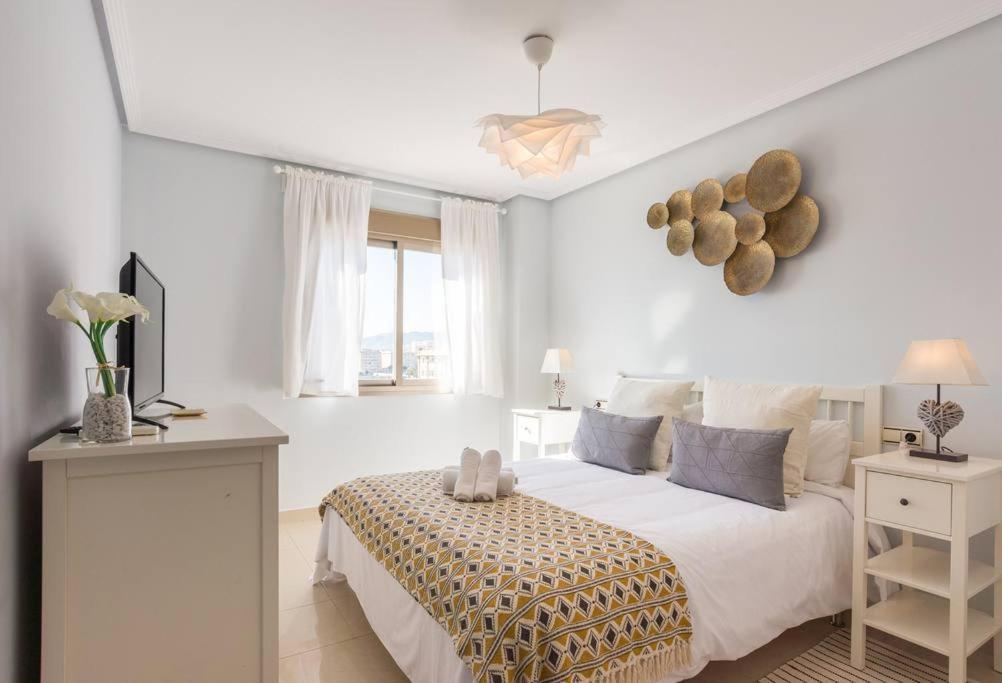 Апартаменты Apartamento Top Vistas Al Mar Малага Экстерьер фото