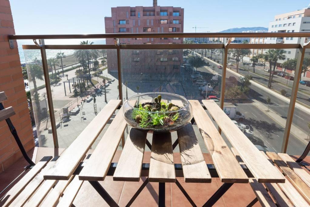 Апартаменты Apartamento Top Vistas Al Mar Малага Экстерьер фото